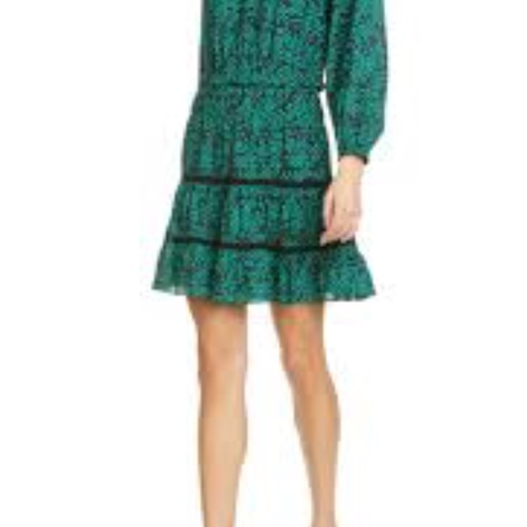 NWT JOIE Salama Printed Mini Dress - Picture 2 of 12